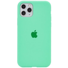 Чехол Silicone Case Full Protective (AA) для Apple iPhone 11 Pro (5.8) - Зеленый / Spearmint