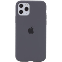 Чехол Silicone Case Full Protective (AA) для Apple iPhone 11 Pro (5.8) - Серый / Dark Gray