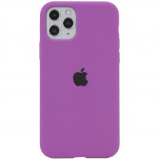 Чехол Silicone Case Full Protective (AA) для Apple iPhone 11 Pro (5.8) - Фиолетовый / Grape