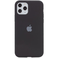 Чехол Silicone Case Full Protective (AA) для Apple iPhone 11 Pro (5.8) - Черный / Black