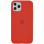 Чехол Silicone Case Full Protective (AA) для Apple iPhone 11 Pro (5.8) - Красный / Dark Red