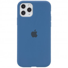 Чехол Silicone Case Full Protective (AA) для Apple iPhone 11 Pro (5.8) - Синий / Denim Blue