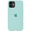 Чохол Silicone Case Full Protective (AA) для Apple iPhone 11 (6.1) - Бірюзовий / Turquoise