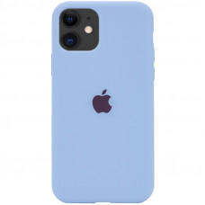 Чохол Silicone Case Full Protective (AA) для Apple iPhone 11 (6.1) - Блакитний / Lilac Blue