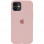 Чехол Silicone Case Full Protective (AA) для Apple iPhone 11 (6.1) - Розовый / Pink Sand