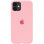 Чехол Silicone Case Full Protective (AA) для Apple iPhone 11 (6.1) - Розовый / Pink