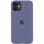 Чехол Silicone Case Full Protective (AA) для Apple iPhone 11 (6.1) - Темный Синий / Midnight Blue