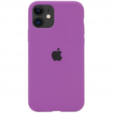 Чохол Silicone Case Full Protective (AA) для Apple iPhone 11 (6.1) - Фіолетовий / Grape