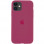 Чохол Silicone Case Full Protective (AA) для Apple iPhone 11 (6.1) - Червоний / Rose Red