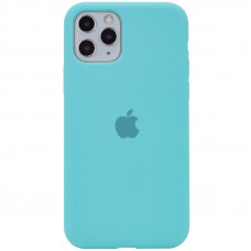 Чохол Silicone Case Full Protective (AA) для Apple iPhone 11 Pro Max (6.5) - Бірюзовий / Marine Green