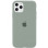 Чехол Silicone Case Full Protective (AA) для Apple iPhone 11 Pro Max (6.5) - Серый / Mist Blue