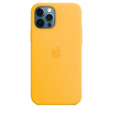 Чехол Silicone Case Full Protective (AA) для Apple iPhone 11 Pro Max (6.5) - Желтый / Sunflower