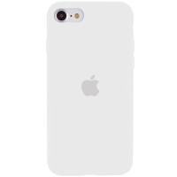 Чехол Silicone Case Full Protective (AA) для Apple iPhone SE (2020) - Белый / White