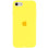 Чехол Silicone Case Full Protective (AA) для Apple iPhone SE (2020) - Желтый / Yellow