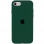 Чохол Silicone Case Full Protective (AA) для Apple iPhone SE (2020) - Зелений / Forest green