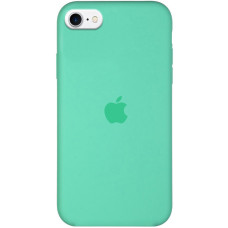 Чехол Silicone Case Full Protective (AA) для Apple iPhone SE (2020) - Зеленый / Spearmint