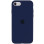 Чехол Silicone Case Full Protective (AA) для Apple iPhone SE (2020) - Темный Синий / Midnight Blue