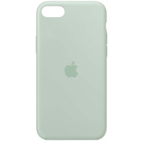 Чехол Silicone Case Full Protective (AA) для Apple iPhone SE (2020) - Бирюзовый / Beryl