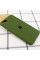 Чехол Silicone Case Full Protective (AA) для Apple iPhone SE (2020) - Зеленый / Dark Olive