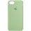 Чохол Silicone Case Full Protective (AA) для Apple iPhone SE (2020) - Зелений / Pistachio