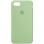 Чехол Silicone Case Full Protective (AA) для Apple iPhone SE (2020) - Зеленый / Pistachio