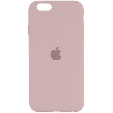 Чехол Silicone Case Full Protective (AA) для Apple iPhone SE (2020) - Розовый / Chalk Pink