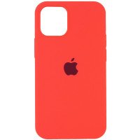 Чехол Silicone Case Full Protective (AA) для Apple iPhone 12 Pro / 12 (6.1) - Арбузный / Watermelon red