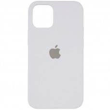 Чехол Silicone Case Full Protective (AA) для Apple iPhone 12 Pro / 12 (6.1) - Белый / White