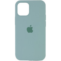 Чохол Silicone Case Full Protective (AA) для Apple iPhone 12 Pro / 12 (6.1) - Бірюзовий / Turquoise