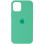 Чохол Silicone Case Full Protective (AA) для Apple iPhone 12 Pro / 12 (6.1) - Зелений / Spearmint