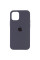 Чохол Silicone Case Full Protective (AA) для Apple iPhone 12 Pro / 12 (6.1) - Сірий / Dark Grey - фото