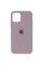 Чохол Silicone Case Full Protective (AA) для Apple iPhone 12 Pro / 12 (6.1) - Сірий / Lavender - фото