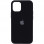 Чехол Silicone Case Full Protective (AA) для Apple iPhone 12 Pro / 12 (6.1) - Черный / Black