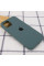 Чохол Silicone Case Full Protective (AA) для Apple iPhone 12 Pro / 12 (6.1) - Зелений / Cactus - фото