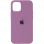 Чехол Silicone Case Full Protective (AA) для Apple iPhone 12 Pro / 12 (6.1) - Лиловый / Lilac Pride