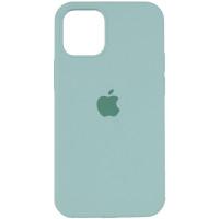 Чехол Silicone Case Full Protective (AA) для Apple iPhone 12 Pro / 12 (6.1) - Бирюзовый / Beryl