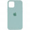 Чохол Silicone Case Full Protective (AA) для Apple iPhone 12 Pro / 12 (6.1) - Бірюзовий / Beryl