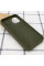 Чехол Silicone Case Full Protective (AA) для Apple iPhone 12 Pro / 12 (6.1) - Зеленый / Dark Olive - фото