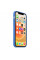 Чехол Silicone Case Full Protective (AA) для Apple iPhone 12 Pro / 12 (6.1) - Синий / Capri Blue - фото