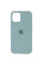 Чехол Silicone Case Full Protective (AA) для Apple iPhone 12 Pro Max (6.7) - Бирюзовый / Turquoise - фото