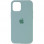 Чохол Silicone Case Full Protective (AA) для Apple iPhone 12 Pro Max (6.7) - Бірюзовий / Turquoise