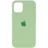 Чехол Silicone Case Full Protective (AA) для Apple iPhone 12 Pro Max (6.7) - Мятный / Mint