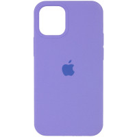 Чехол Silicone Case Full Protective (AA) для Apple iPhone 12 Pro Max (6.7) - Сиреневый / Dasheen