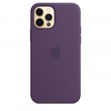 Чохол Silicone Case Full Protective (AA) для Apple iPhone 12 Pro Max (6.7) - Фіолетовий / Amethyst