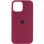 Чехол Silicone Case Full Protective (AA) для Apple iPhone 13 Pro Max (6.7) - Бордовый / Maroon