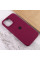 Чехол Silicone Case Full Protective (AA) для Apple iPhone 13 Pro Max (6.7) - Бордовый / Maroon - фото