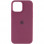 Чохол Silicone Case Full Protective (AA) для Apple iPhone 13 Pro Max (6.7) - Бордовий / Plum