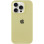 Чехол Silicone Case Full Protective (AA) для Apple iPhone 13 Pro Max (6.7) - Желтый / Mellow Yellow