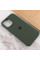 Чехол Silicone Case Full Protective (AA) для Apple iPhone 13 Pro Max (6.7) - Зеленый / Cyprus Green - фото