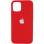 Чохол Silicone Case Full Protective (AA) для Apple iPhone 13 Pro Max (6.7) - Червоний / Dark Red
